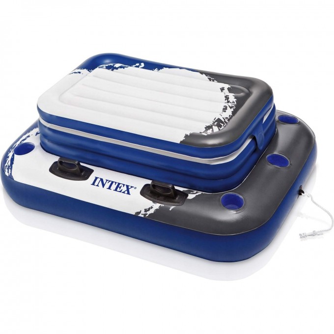 Бар-холодильник плавающий INTEX , квадратный 122х97 см 58821