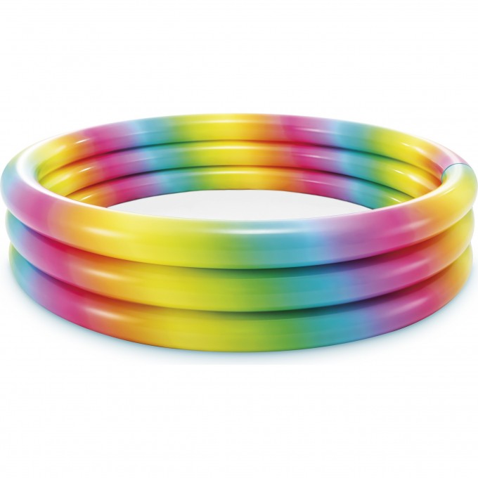 Бассейн надувной INTEX «РАДУГА» , 168 х 38 см от 3 лет 58449