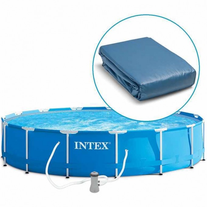Чаша для каркасного бассейна INTEX METAL FRAME POOL 549x122 см 10314