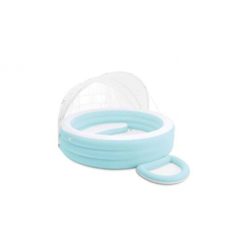 Детский надувной бассейн INTEX 57195 "CANOPY LOUNGE" с навесом 277х221х137см 830л, от 3 лет