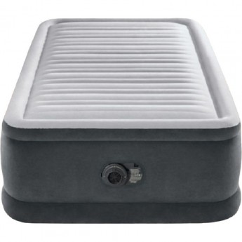 Надувная кровать INTEX COMFORT-PLUSH 67766 99х191х33см, встроенный насос 220V