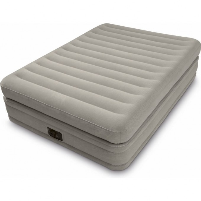 Надувная кровать INTEX "PRIME COMFORT" 66446 152х203х51см встоенный насос 220В до 272кг 64446