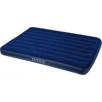 Надувной матрас INTEX CLASSIC DOWNY AIRBED FIBER-TECH 64758, 137х191х25см