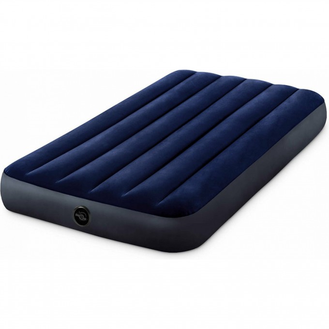 Надувной матрас INTEX CLASSIC DOWNY AIRBED FIBER-TECH 99х191х25см 64757