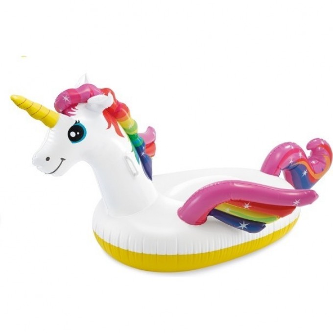 Надувной плотик INTEX «ЕДИНОРОГ» 201х140х97 см 57561