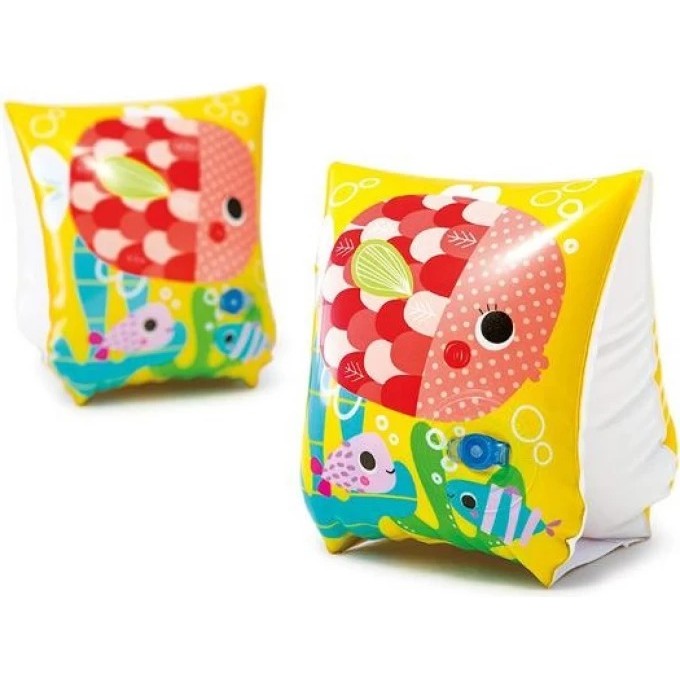 Нарукавники INTEX "ПОДВОДНЫЙ МИР" 23х15см, 3-6 лет 56666