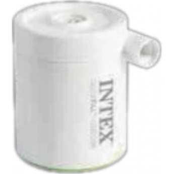 Насос электрический INTEX "USB200R" USB 5В, 2А перезаряжаемый пауэрбанк 2 насадки в комплекте