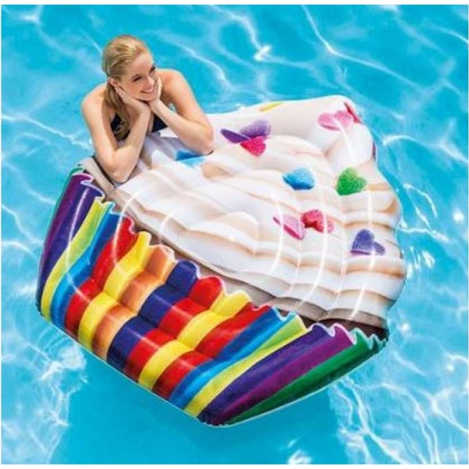 Плот для плавания INTEX «КЕКС» , 142 х 135 см 58770
